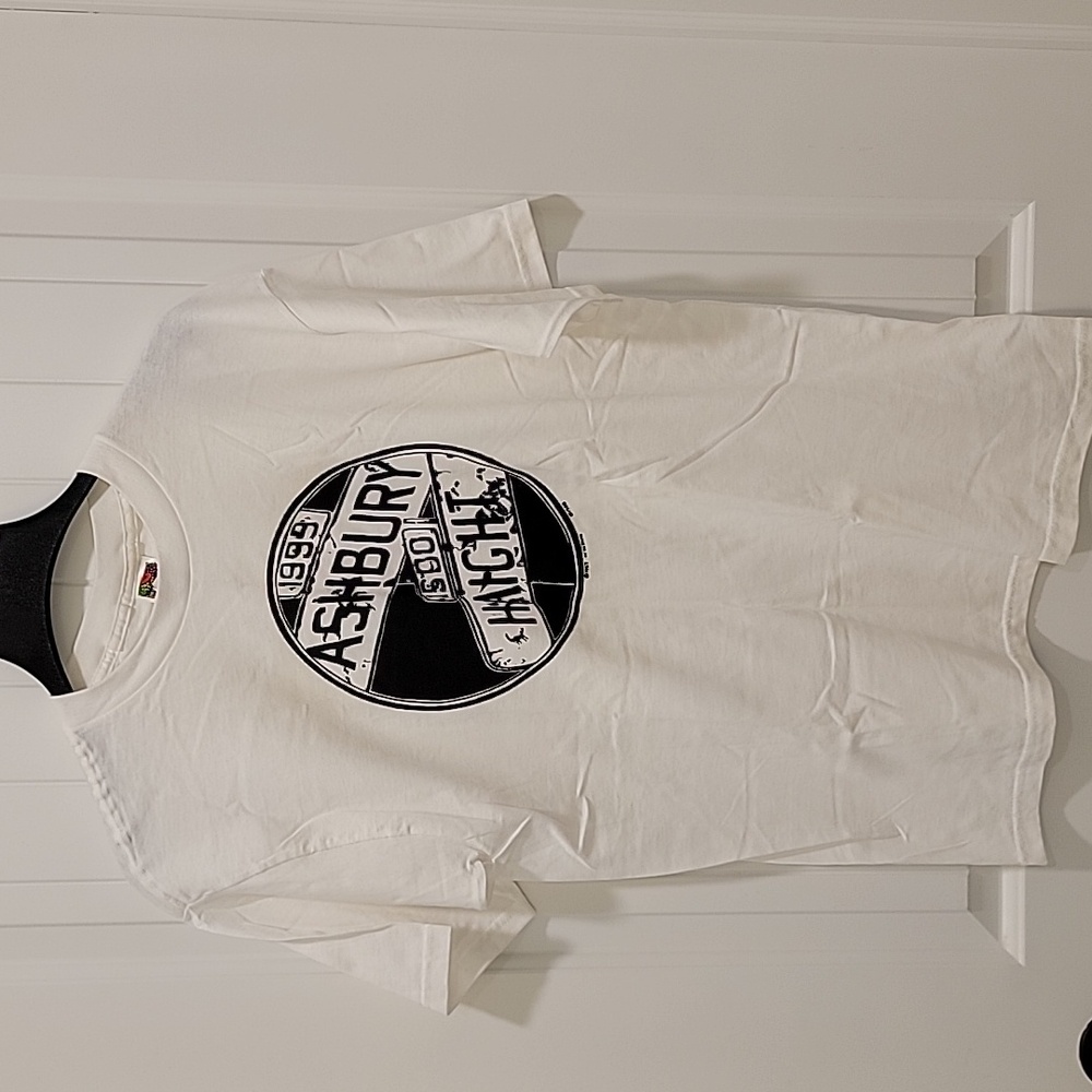 Haight Ashbury White Graphic T-Shirt Size Large NWOT - Picture 5 of 5